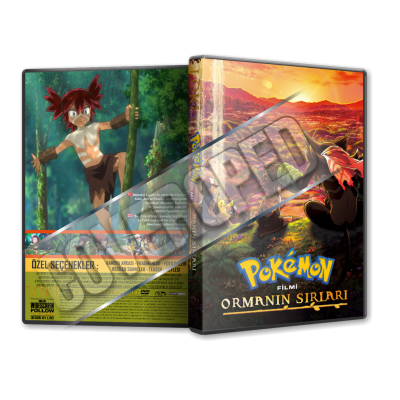Pokemon Filmi Ormanın Sırları 2021 Türkçe Dvd Cover Tasarımı